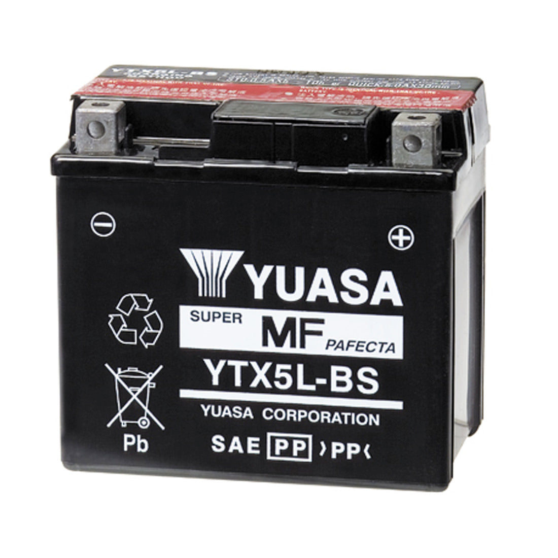Electrical > Premium Yuasa Battery > Yuasa YTX5L-BS battery^CYG5LBS Fa –  Colemans Motorcycles