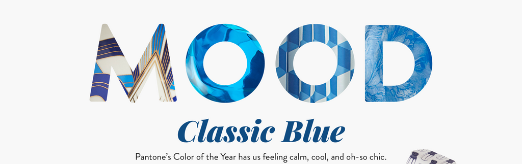 Mood: Color of the year Classic Blue