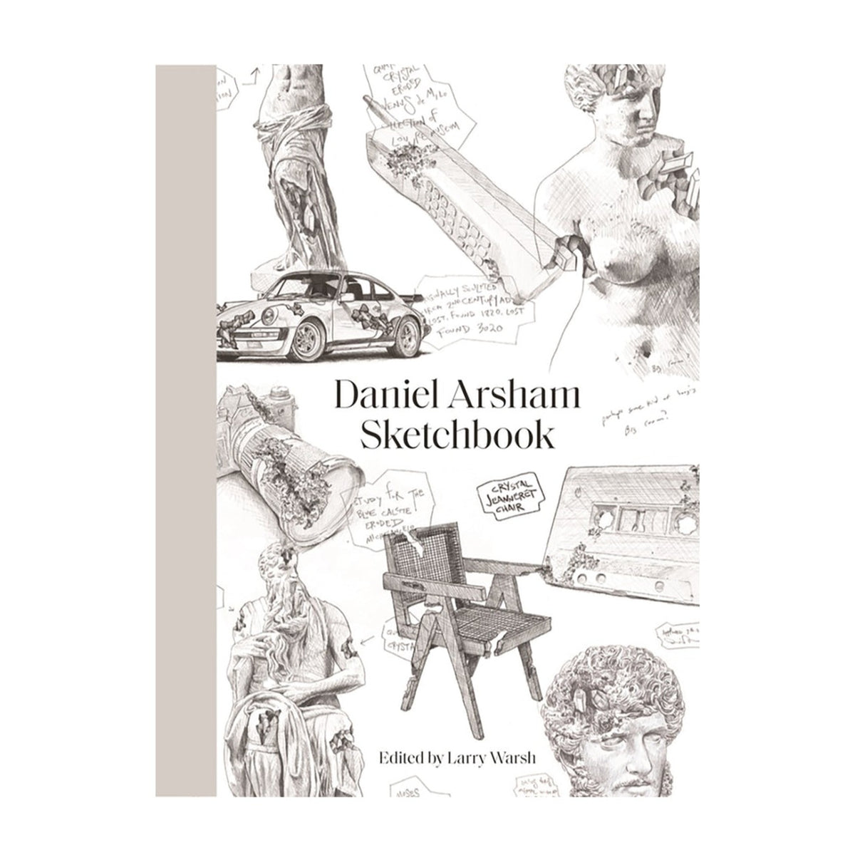 西日本産 Daniel Arsham Sketchbook サイン入り 美術本