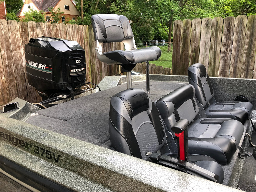 ranger bass boat seats and carpet