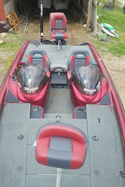 new triton boat seats