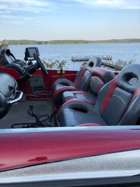 triton bass boat seats