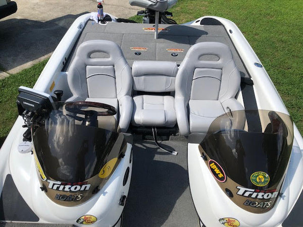 new triton bass boat seats