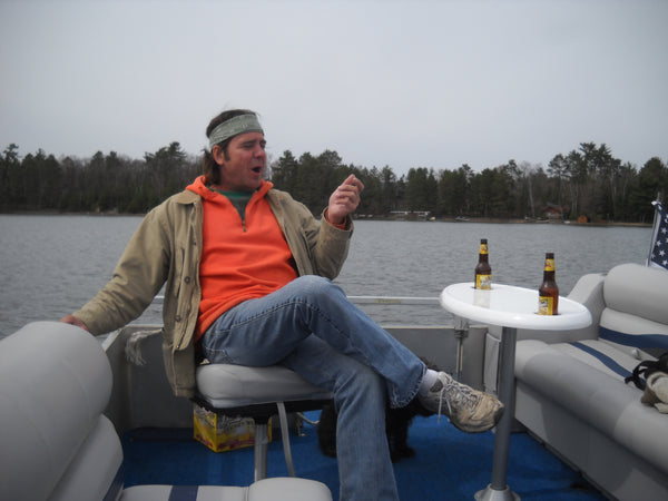 Enjoying time with family on a pontoon boat