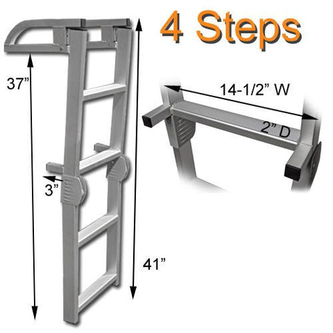 Folding Pontoon Boat Ladders (Heavy Duty Folding Ladder)