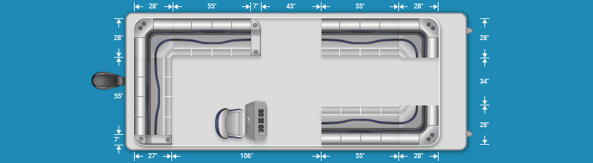 boat seat package