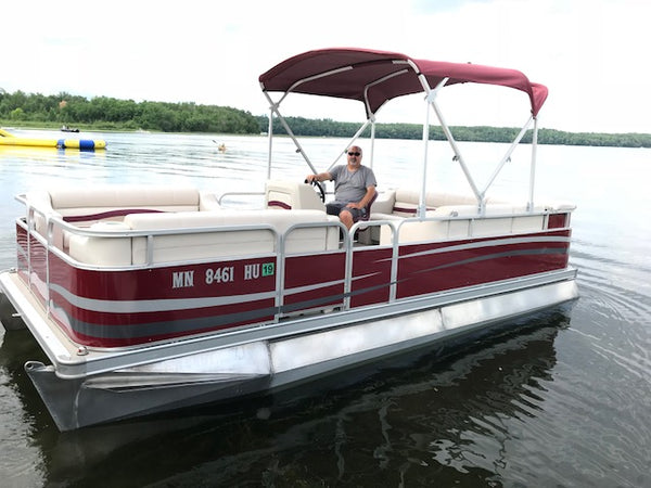 New pontoon boat