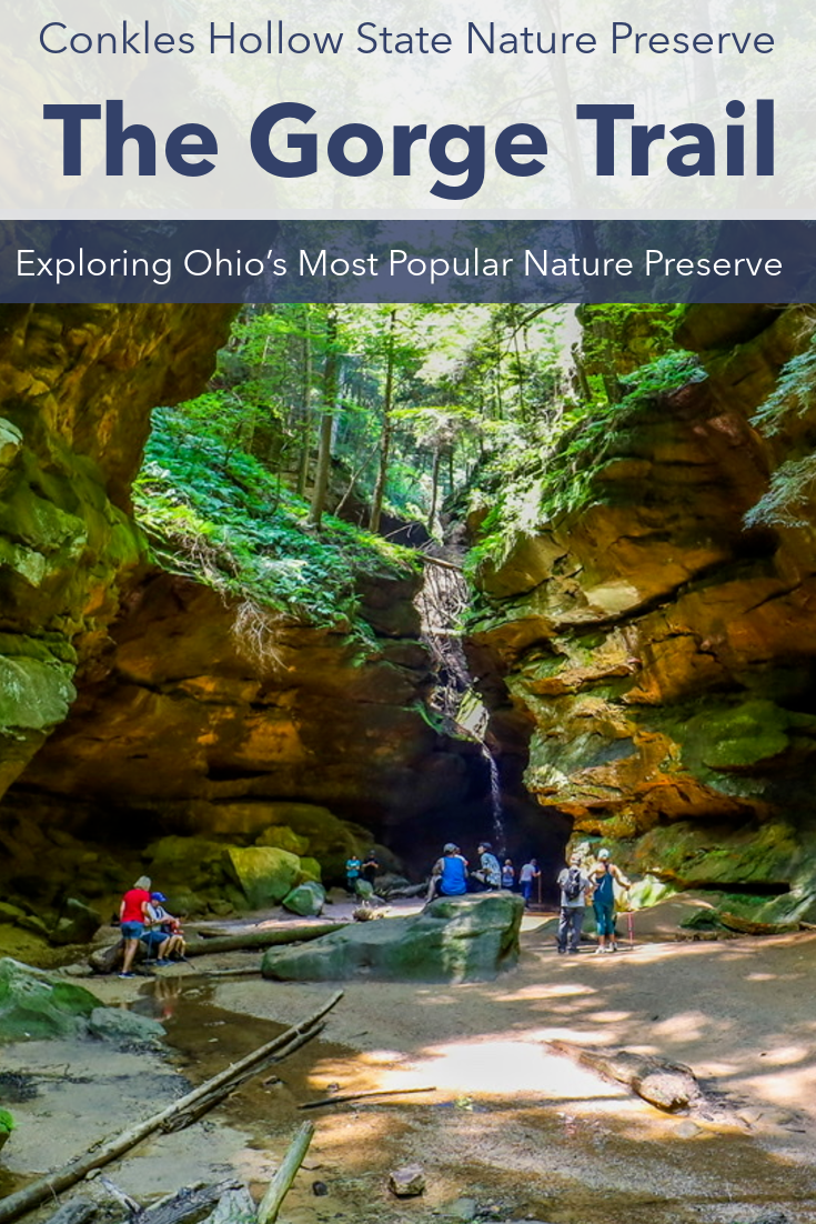 Conkles Hollow Trail Map Diving Deep Into The Canyons Of Conkles Hollow State Nature Preserve Ohio