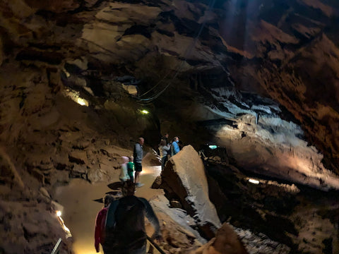 guided tour of tuckaleechee caverns in townsend, tennessee