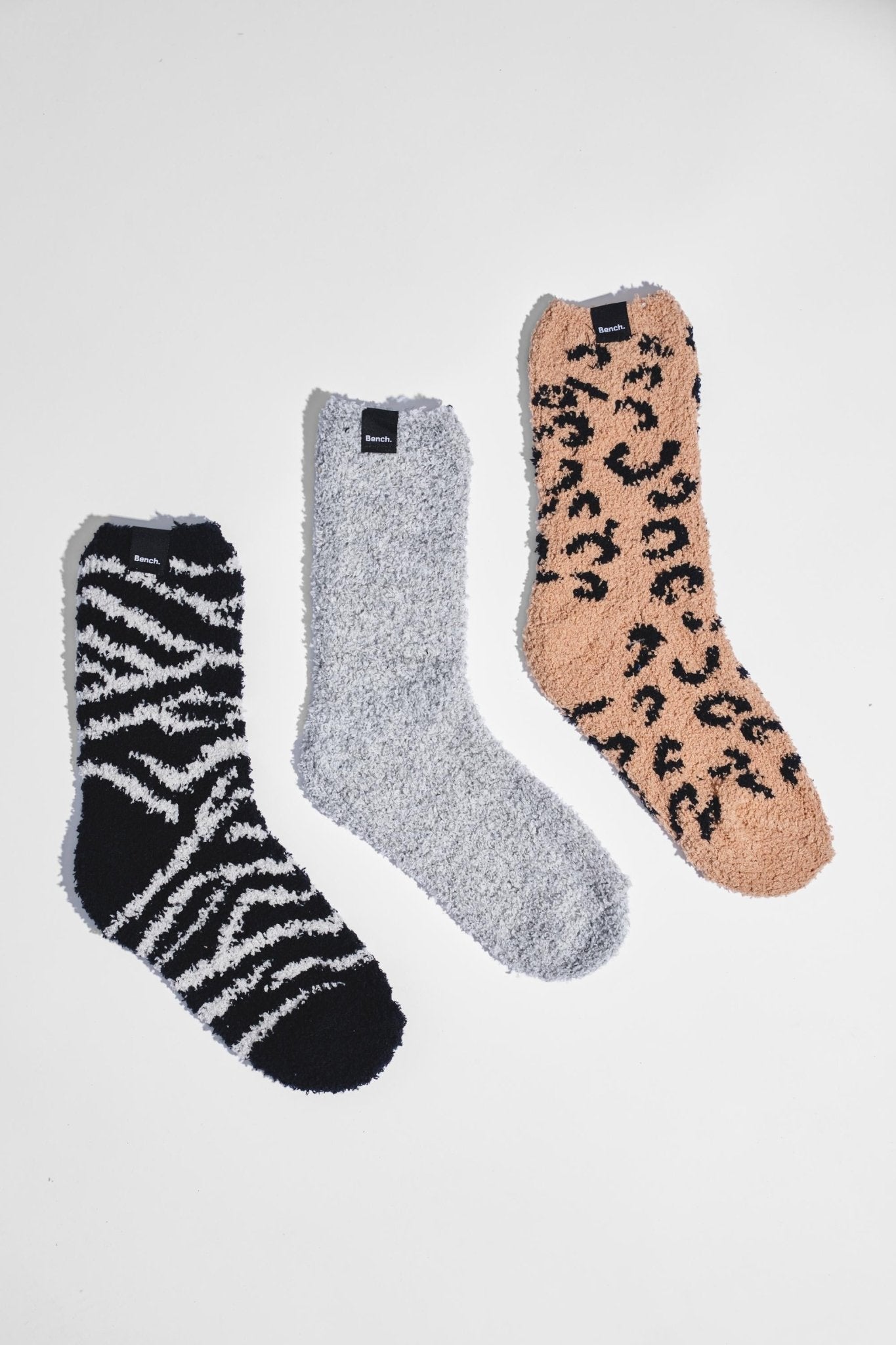 Womens ’ANNALISA’ 3 Pack Slipper Socks - ASSORTED - One Size / Multi