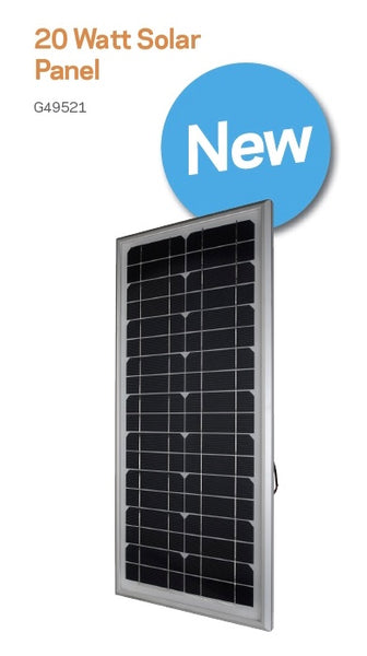 G49521  MBS solar panel 20 watt