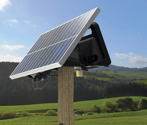 MBS200 Multi-Powered Energizer with 20 Watt Solar Panel Kit