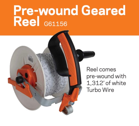Pre-wound Geared Reel G61156