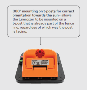 Gallagher S100 Portable Solar Fence Energizer G34610