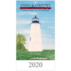Coast and Country 2020 Wall Calendar