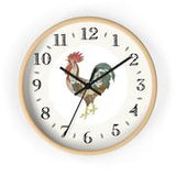 Country Rooster Heirloom Designer Clock