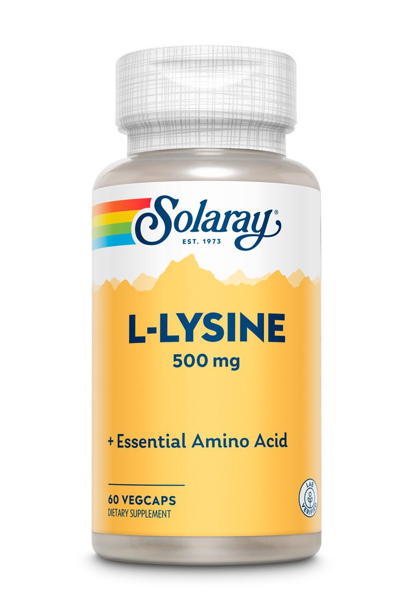 L-Lysine, Free Form 500mg Solaray