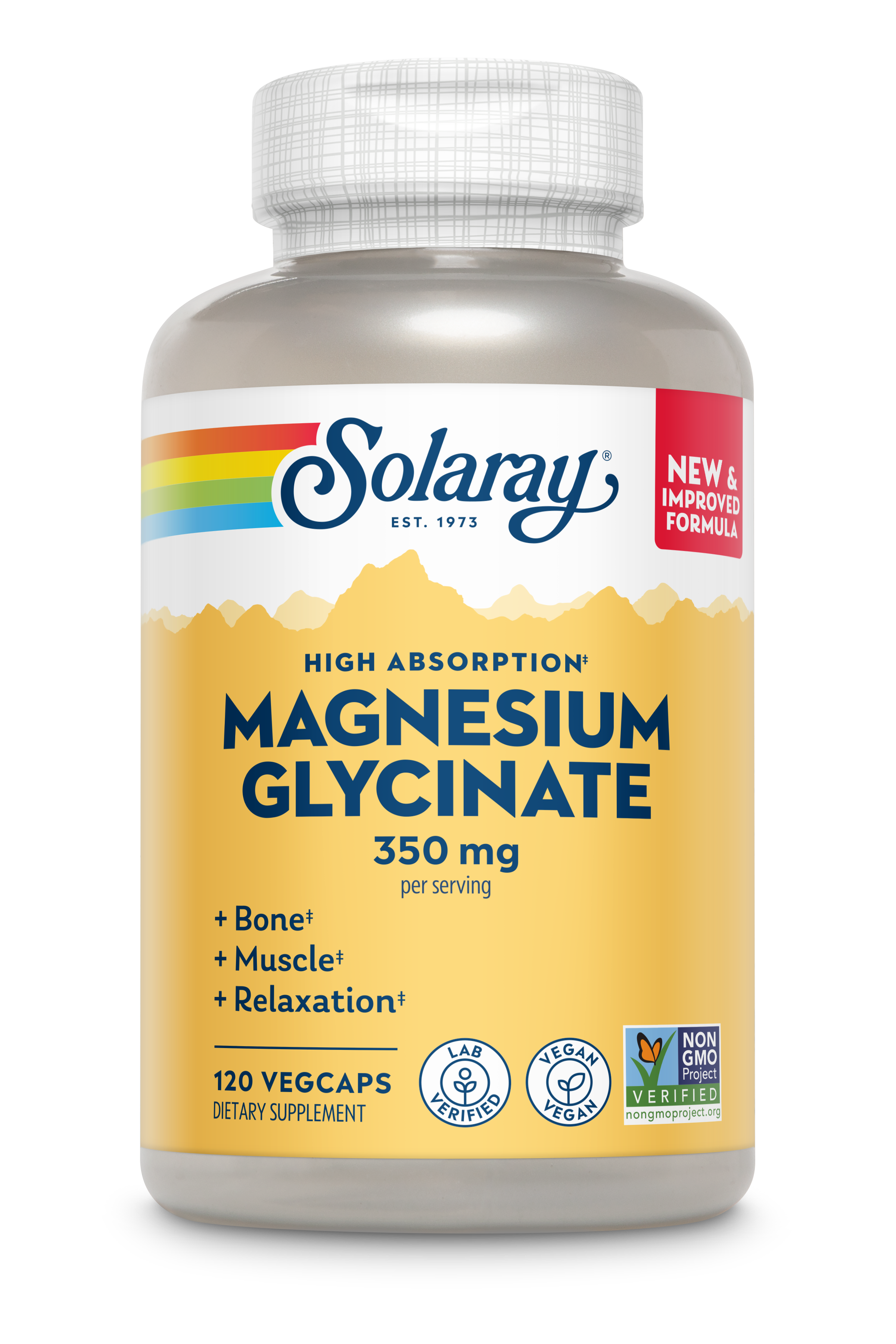 Ritmisch Inloggegevens nog een keer Magnesium Glycinate 350mg – Solaray