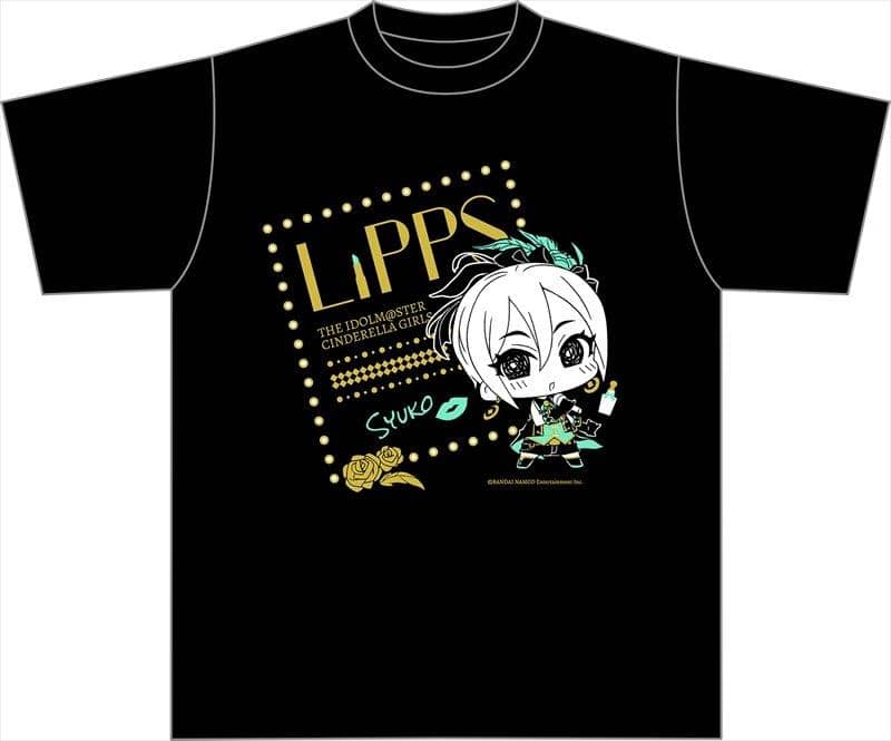 新品 ミニッチュ アイドルマスター シンデレラガールズ Tシャツ 塩見周子 Lippsver Gift 発売日 18年03月31