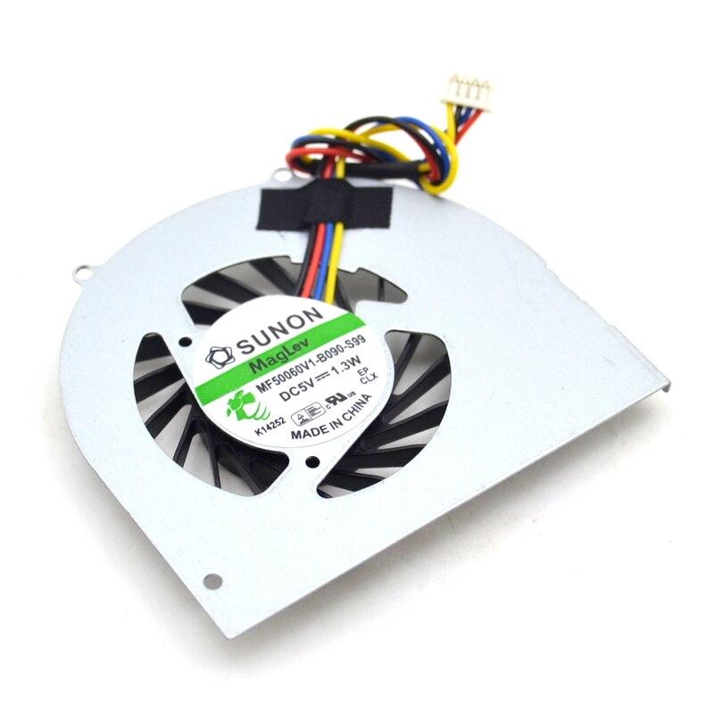 1pcs ADDA AD0405LB-G70 5V 0.08A 4CM 4010 2-wire  Double Ball Cooling Fan 