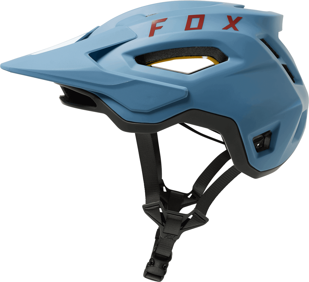 fox speedframe helmet light blue