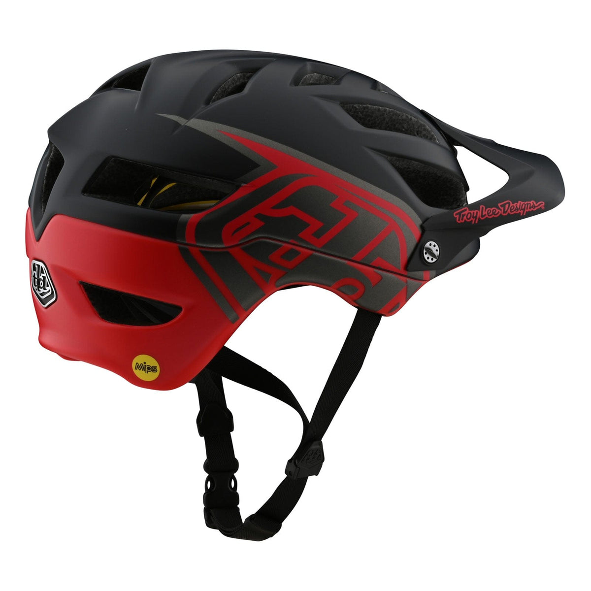 red mips helmet