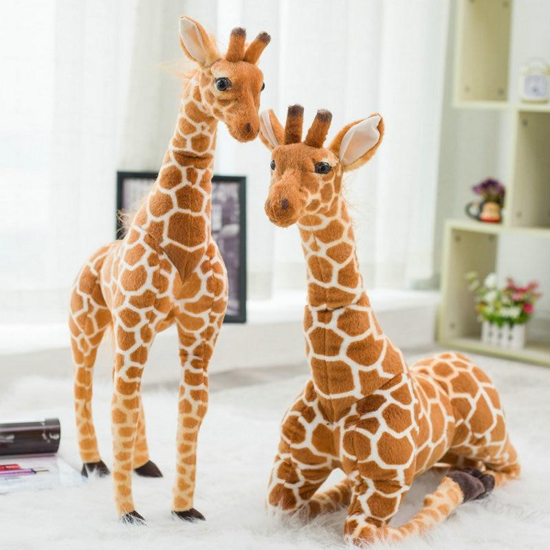 peluche girafe 1m50