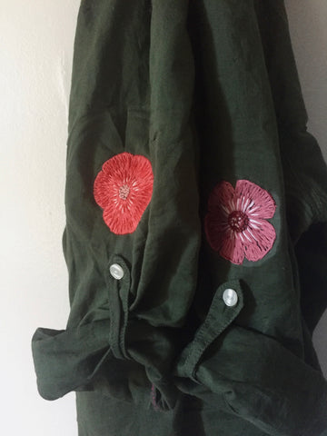embroidered clothing