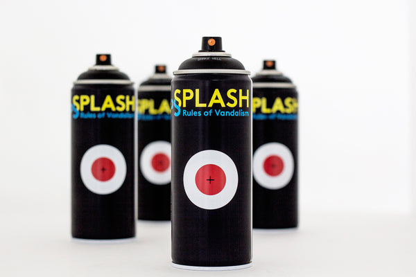 Moses & Taps - Splash -Rules Of Vandalism - Limited Edition spraycan - The Grifters