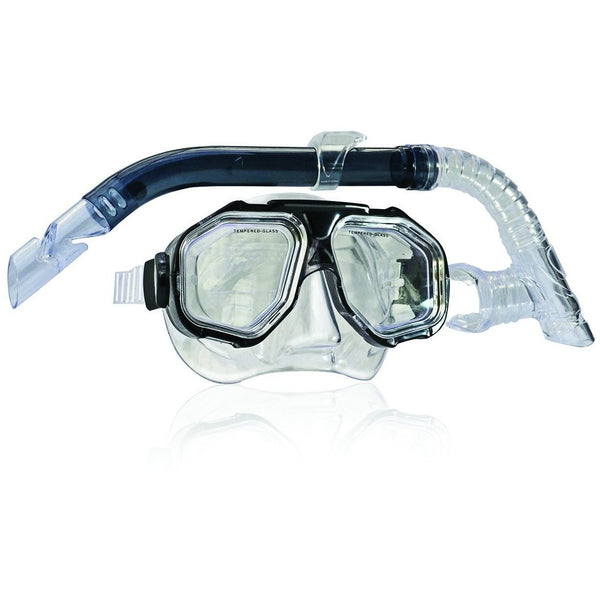 FREE AUS DELIVERY !Land And Sea Dunk Island Silicone Adults Mask Snorkel Set 