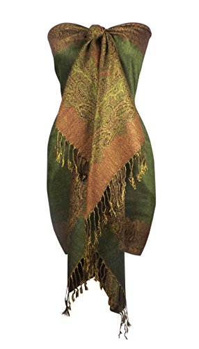 Pashmina-Army-Green-Red-FBA-PNC