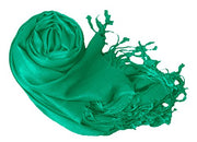 veritasfinancialgrp Soft Silky Rayon Pashmina Shawl Wrap Scarf in Solid Color