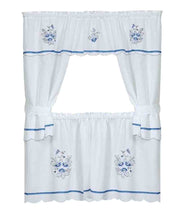 veritasfinancialgrp Embellished Dainty Blue & White Flower Window in a Bag Set