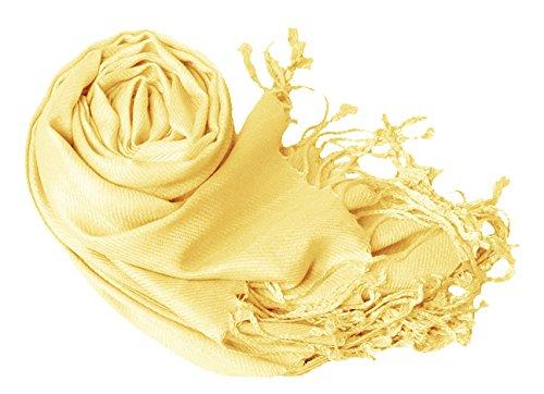 Light Yellow Pashmina wrap