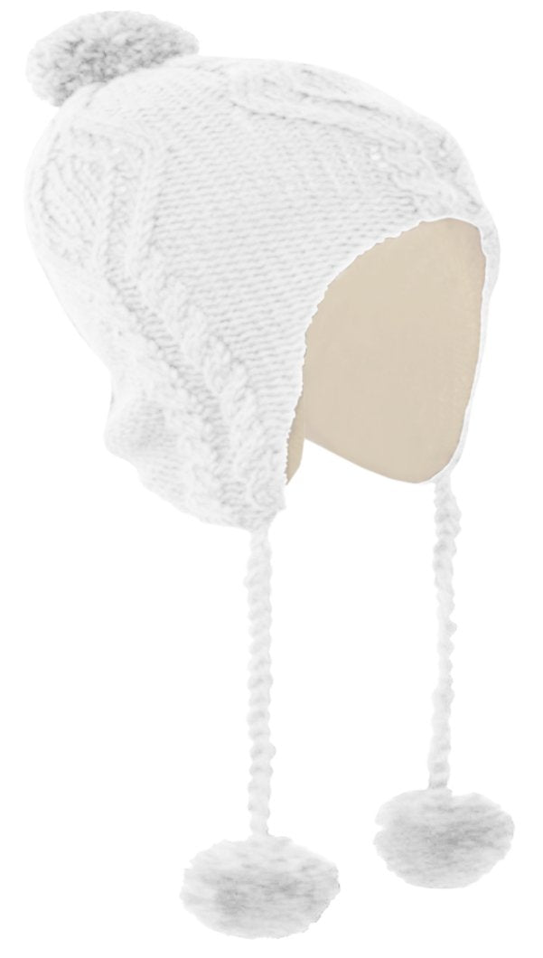 A3515-Solid-Kids-Pom-Hat-White