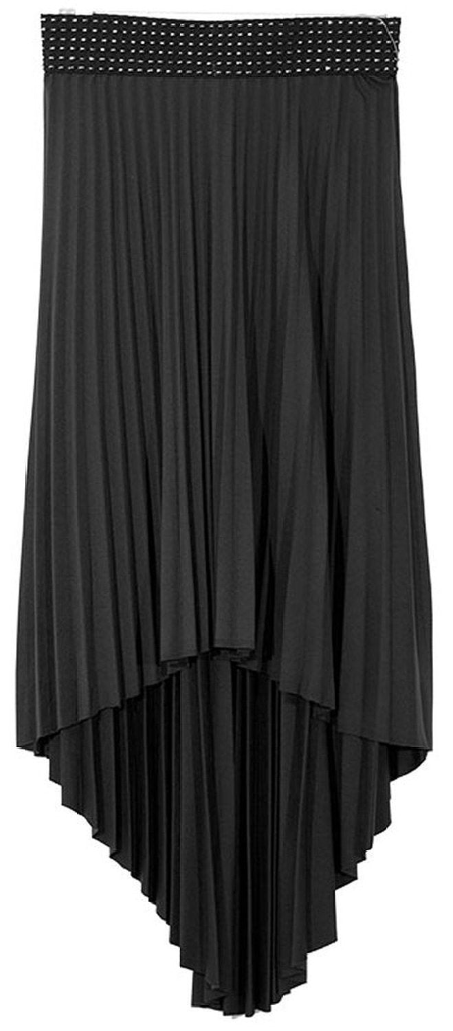 A8508-HiLow-Dash-Skirt-Black-S-RK