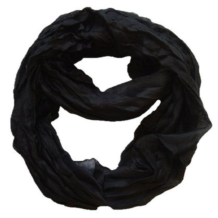 A1140-Solid-Crinkle-Loop-Black-FBA-KL