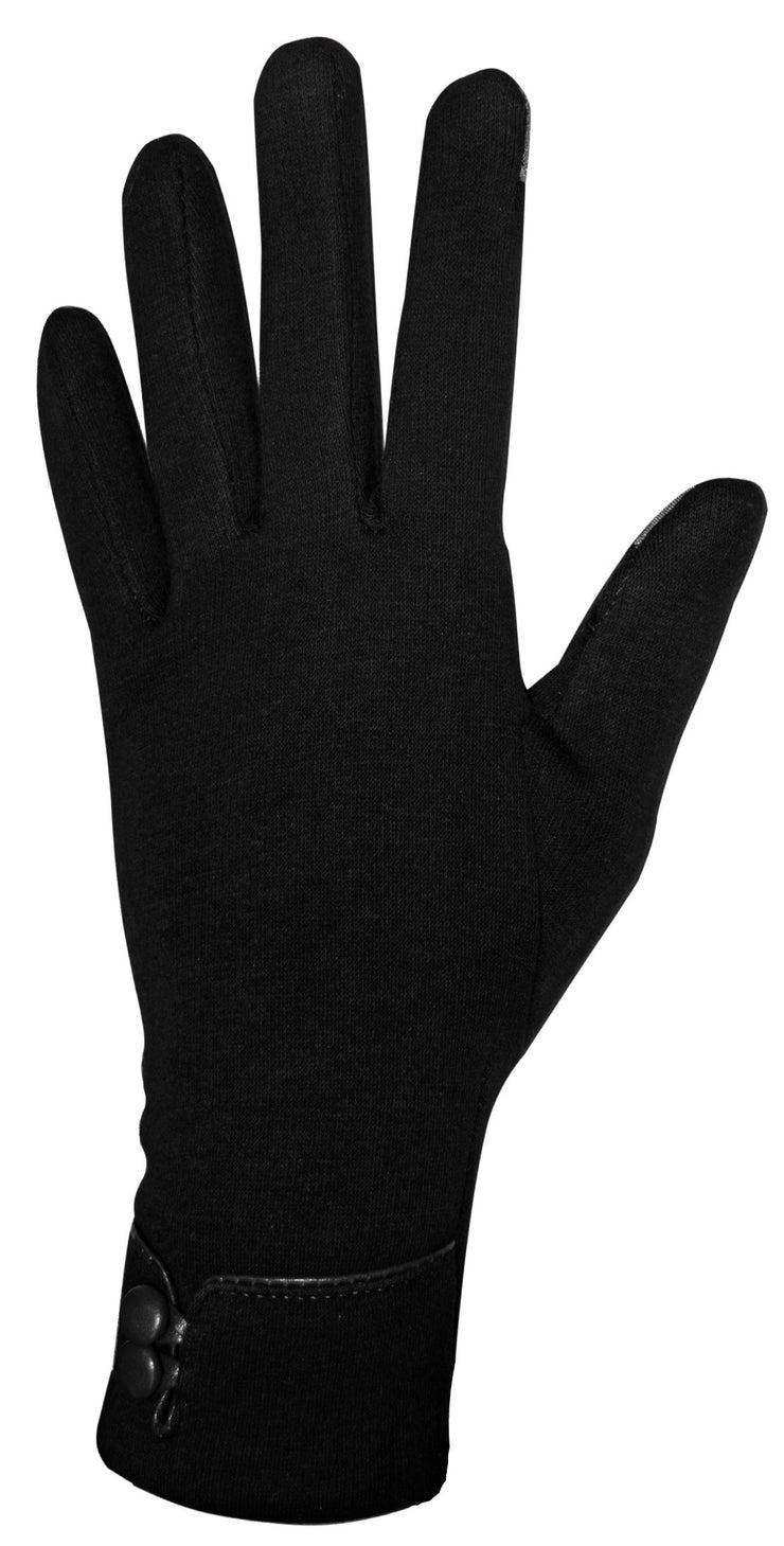 Womens Touch Screen Fleece Lined Assorted Winter Warm Gloves