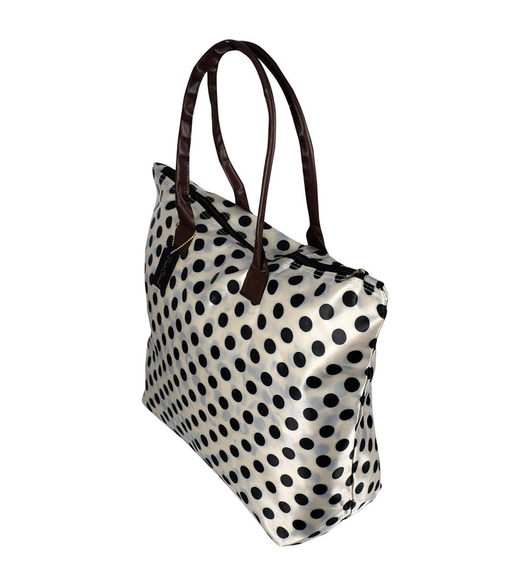 B0239-Tote-Bags-White PolkaDot-AJ