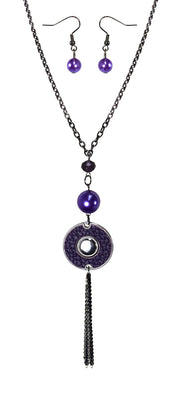 B0518-Long-Chain-Circle-Necklace-Prpl-OS