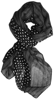 A1331-PolkaDot-Border-Scarf-Black-JG