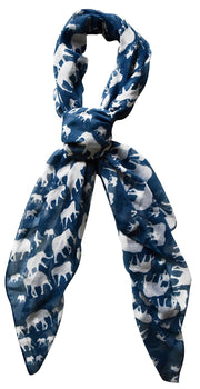 veritasfinancialgrp Chic Trendy Lightweight Flamingo Elephant Print Wrap Scarf Shawl