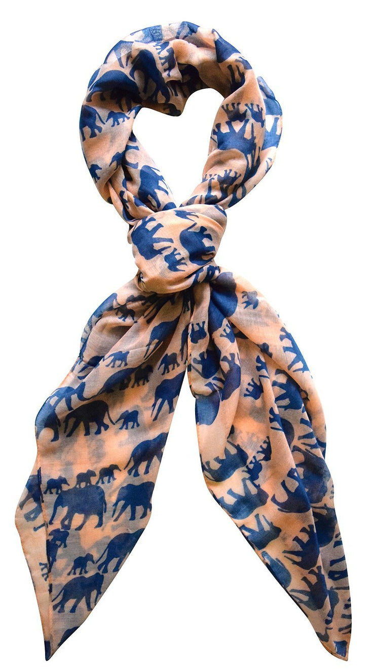 veritasfinancialgrp Chic Trendy Lightweight Flamingo Elephant Print Wrap Scarf Shawl