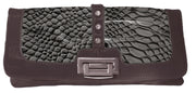 A1349-Alligator-Clutch-Bag-Grey-KL