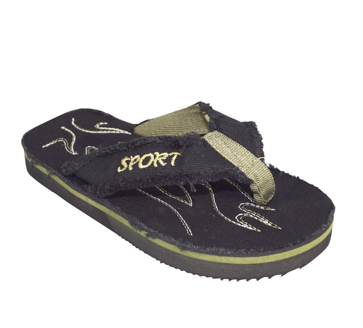 Little Kids Distressed Style Summer Flip Flop Slipper