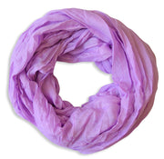 veritasfinancialgrp Fashion Lightweight Crinkled Infinity Loop Scarf Neon Faded Ombre