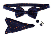 B1451-Bow-Tie-PolkaDot-NavyOrange-AJ