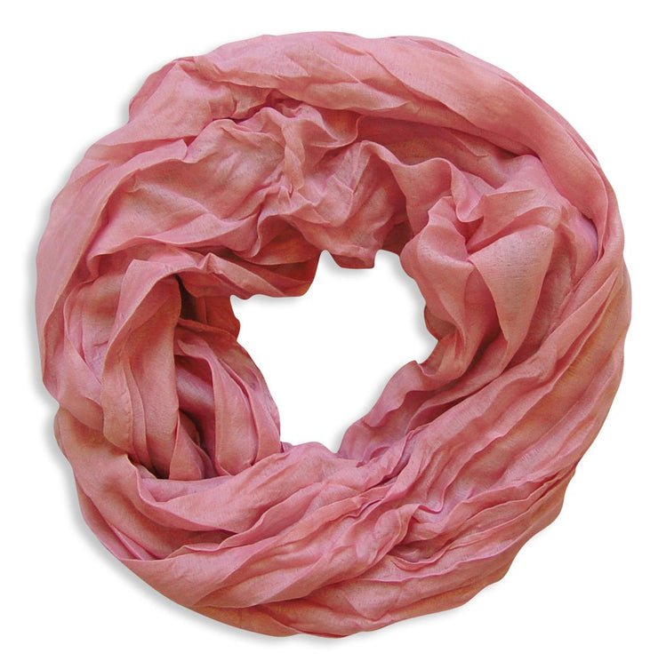 veritasfinancialgrp Fashion Lightweight Crinkled Infinity Loop Scarf Neon Faded Ombre