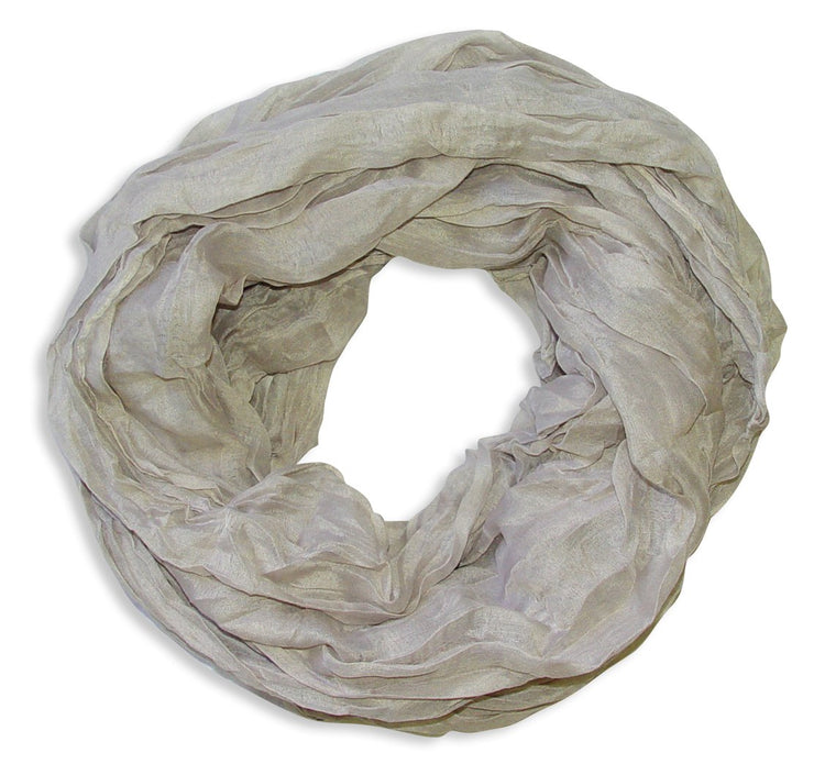 veritasfinancialgrp Fashion Lightweight Crinkled Infinity Loop Scarf Neon Faded Ombre