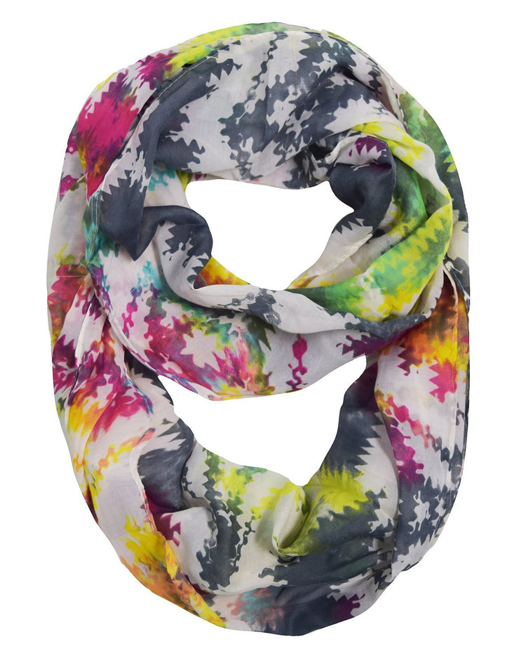 Womens Fashion Bohemian Sheer Infinity scarves Circle Scarf Loops